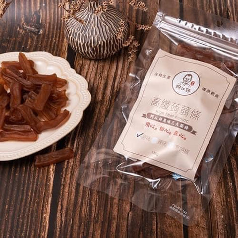 A Jiang Shi High Fiber Konjac - Original Flavor 4.8oz/135g 阿江師高纖原味蒟蒻條