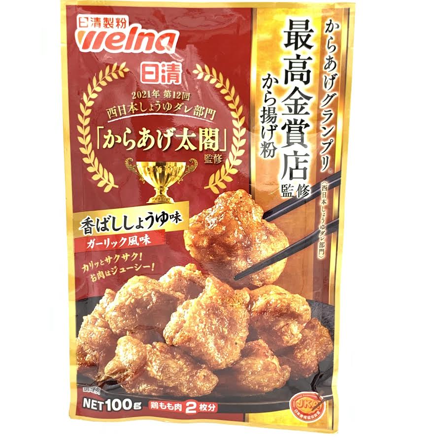 Nissin Soy Sauce Garlic Flavour Fry Flour 100g