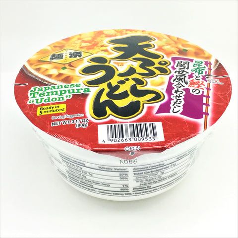 Menraku Japanese Tempura Udon 3.17 oz /90g