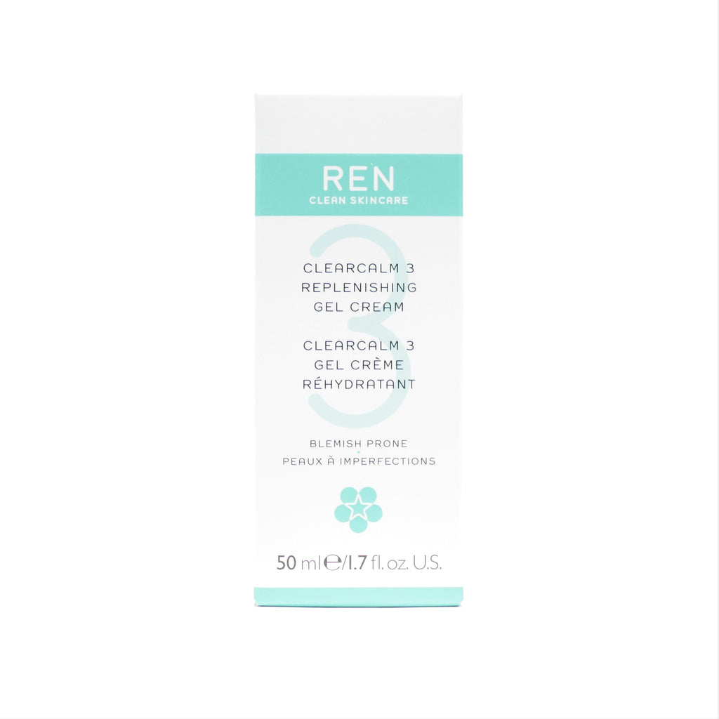 REN Clean Skincare Clearcalm 3 Replenishing Gel Cream , 50 ml / 1.7 oz - Psyduckonline