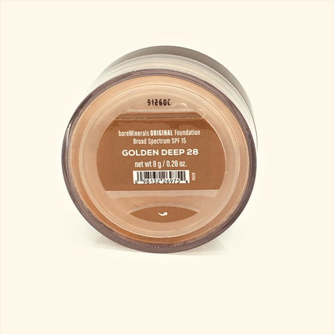 bareMinerals Original SPF 15 Foundation - Golden deep , 8g / 0.28 oz - Psyduckonline