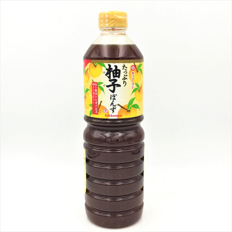 Kikkoman Tappuri Yuzu Ponzu 33.8oz/(1 L)