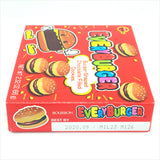 Bourbon Every Burger-Shaped Chocolate Filled Cookies From Japan 2.32 oz