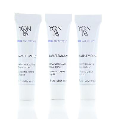 Yonka Pamplemousse PS Protective Cream Dry Skin 3 Travel Tubes 3x 5ml/0.17oz - Psyduckonline