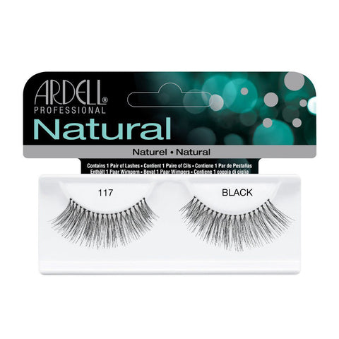 Ardell Natural Lashes -117 Balck, 1 Pair - Psyduckonline