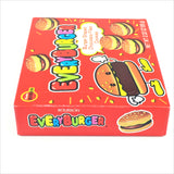 Bourbon Every Burger-Shaped Chocolate Filled Cookies From Japan 2.32 oz