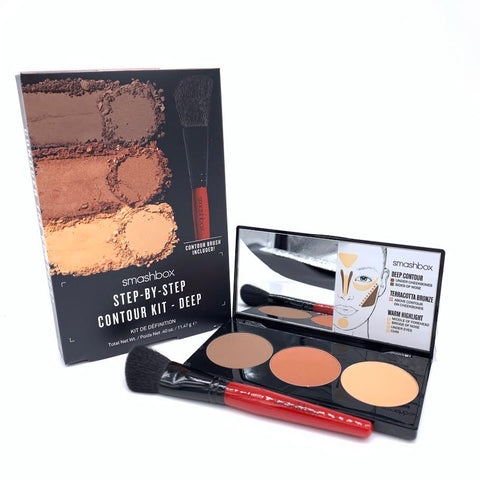Smashbox Step-By-Step Contour Kit- Deep - Psyduckonline