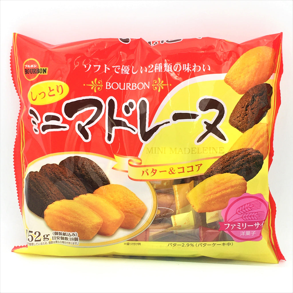 Bourbon Japanese Mini Madelelne FS Baked Wheat Cake 5.04oz/143g