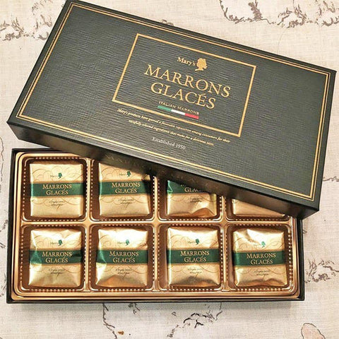 Japanese Mary's Chocolate Marrons Glaces 4.79oz / 136g(8pcs)