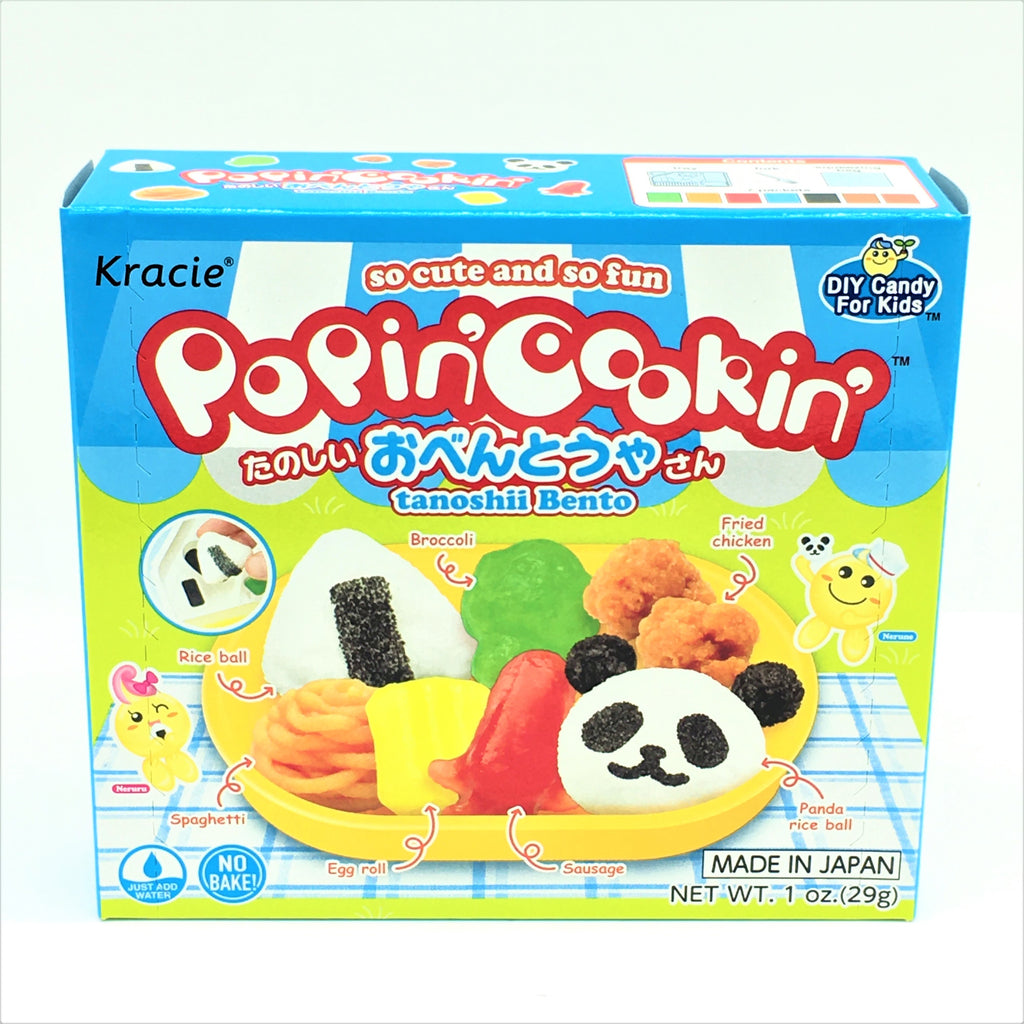 Kracie Popin' Cookin' Diy Japanese Candy Kit , tanoshii Bento , 29g