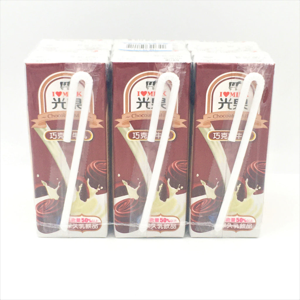 光泉巧克力牛乳Chocolate Milk 200ml/ 6pack